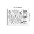 thumbnail image 2 of Extra Large Non Stick EVA Baking Mat With Measurement Markings For Rolling Dough And Non Kitchen Countertop, 2 of 3