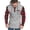Red, variant on YUGYXL Mens Quarter Button Hoodies Fashion Plaid Block Color Hooded Sweatshirts Casual Loose Long Sleeve Hoodie Fall Clothes White XXL