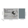 thumbnail image 3 of Natural Oil Blotting Sheets For Face With 25% Larger 1Pk/100 Makeup Friendly Blotting Papers For Face Easy Dispensing Oil Absorbing Sheets For Face,Gray Absorbing Paper, 3 of 9