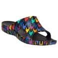 thumbnail image 1 of Sandales à Enfiler Loudmouth pour Hommes Razzle Dazzle Noires Taille 11, 1 of 1