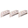 thumbnail image 2 of Baohd Ligne de Taille Imperméable en PVC pour Mur Rétro Mode et Facile Fleur de Vigne Beige 3ensemble, 2 of 6