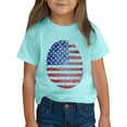 thumbnail image 4 of MKOSPLRT T-Shirts du 4 Juillet pour Enfant 3-10 Ans Manches Courtes Col Rond USA Flag T-Shirts Amusants Étoiles et Rayures T-Shirts Graphiques pour Fille Garçon, 4 of 9