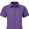 thumbnail image 2 of Premier Blouse en Popeline à Manches Courtes / Chemise de Travail Unie, 2 of 3