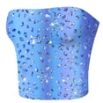 thumbnail image 4 of Tube Tops, Womens Printed Strapless Yoga Exercise Chest Wrap Pullover, 4 of 4