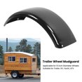 thumbnail image 4 of Trailer Wheel Mudguard, Protective High Performance Long Lasting Metal 13in Trailer Mudguard  for RV Yacht ATV, 4 of 7