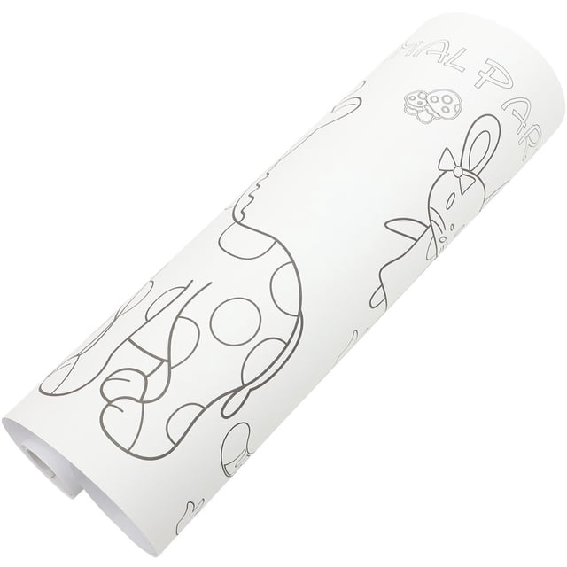 KEINXS Children‘s Coloring Scroll Poster Giant Decor Kids Drawing Paper Graffiti Pad for