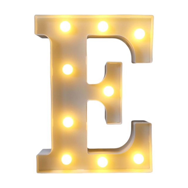 RXIRUCGD Letters Lights Alphabet Lamp LED Letter Lighting Letter Light Illuminated Letters Night Lights Decoration For Birthday Party Wedding Children’s Room