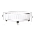thumbnail image 2 of EGNMCR Storage Containers Snack Tray, Fruit Tray, 5 Segmented Candy Containers Used For Nut Candy, Dried Fruit Food Storage Organizer Compartment Dried Fruit Tray, Food And Frui Snack Tray, 2 of 6