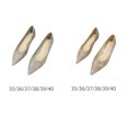 thumbnail image 4 of fastboy 2 Pcs Chaussures Époustouflantes Cuir Texture Riche Chaussures Résistantes à l'Usure pour Mocassins Lot de 2/lot Chaussures Confortables pour Cour champagne 37.1, 4 of 6