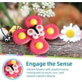thumbnail image 3 of LivinVeluris Suction Cup Spinner Toys for Toddlers 1-3 - 3-Piece Sensory Learning Set with Vibrant Spinning Tops - Fun Bath, Highchair & Table Activities - Developmental Fine Motor Skills Toys, 3 of 11