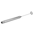 thumbnail image 3 of Electric Milk Frother Stainless Steel Portable Drink Mixer Battery Operated Handheld Stick Blender for Coffee, 3 of 5