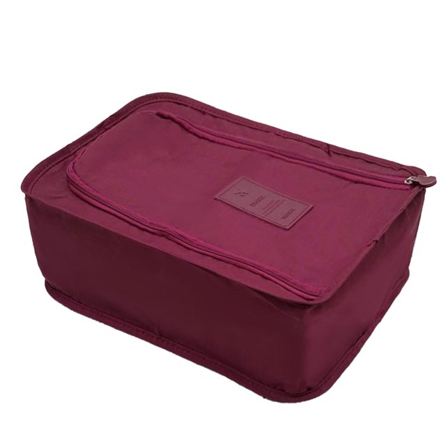 SDNall Multi-Functional Travel Storage Bag, Portable Shoe Organizer For Luggage, Foldable Clothing And Footwear Carrying Case With Compartments