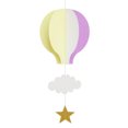 thumbnail image 1 of Baohd Hot air balloon paper string flower flag+55cm 21 inch, 1 of 9