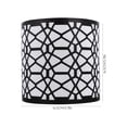 thumbnail image 3 of OUNONA Petits Abat-Jour Noirs en Fer Design Moderne 1 Pcs pour Salon, 3 of 4