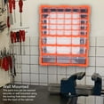 thumbnail image 4 of Drawer Hardware Storage Organizer, Pull  PVC 39 Drawers Wall Mount Parts Organizer Drawers  for Beads, 4 of 8
