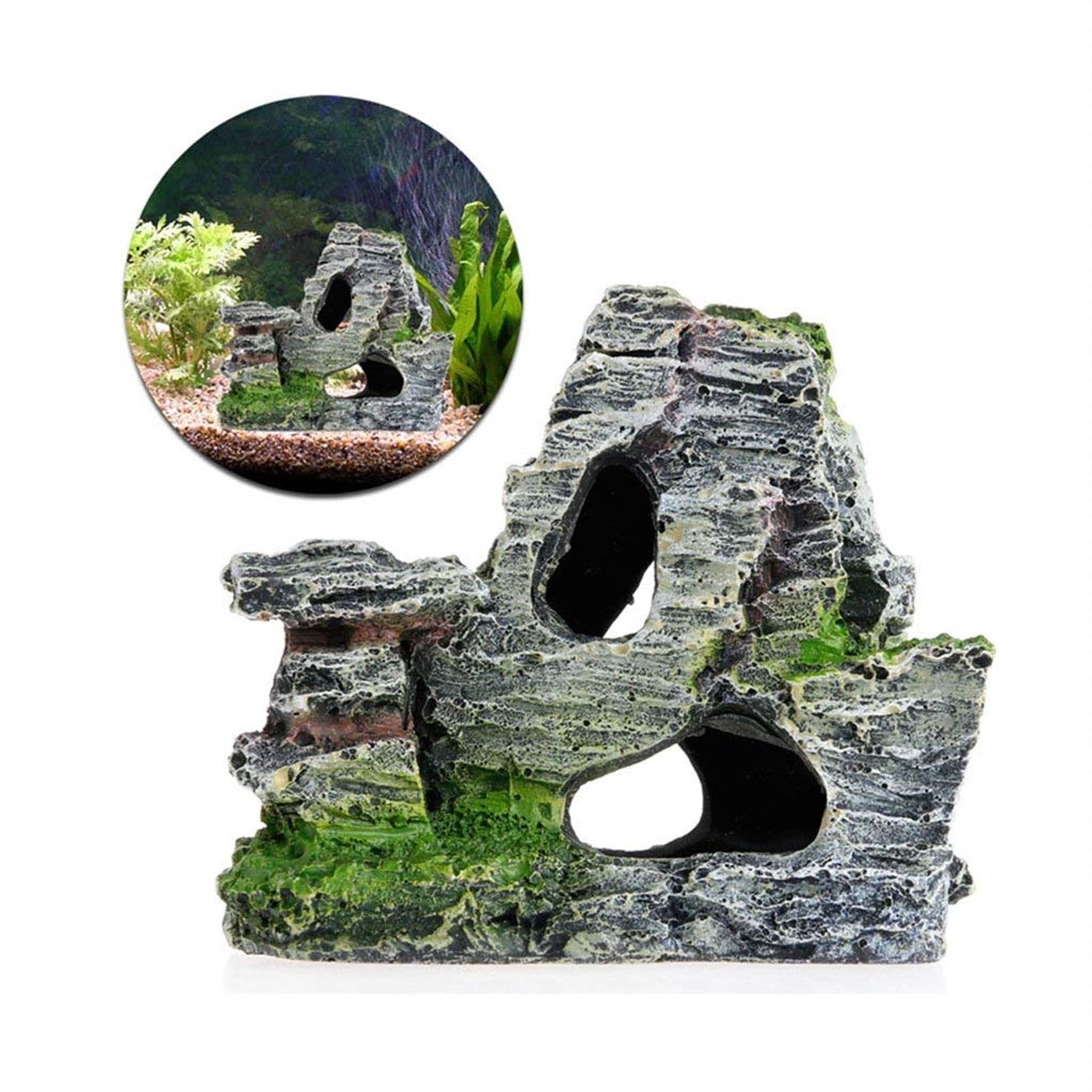 Resin Rockery Stone Resin Crafts Fish Tank Landscaping Aquarium Decorations Fish Tank Decoration Aquarium Decoration Accessories