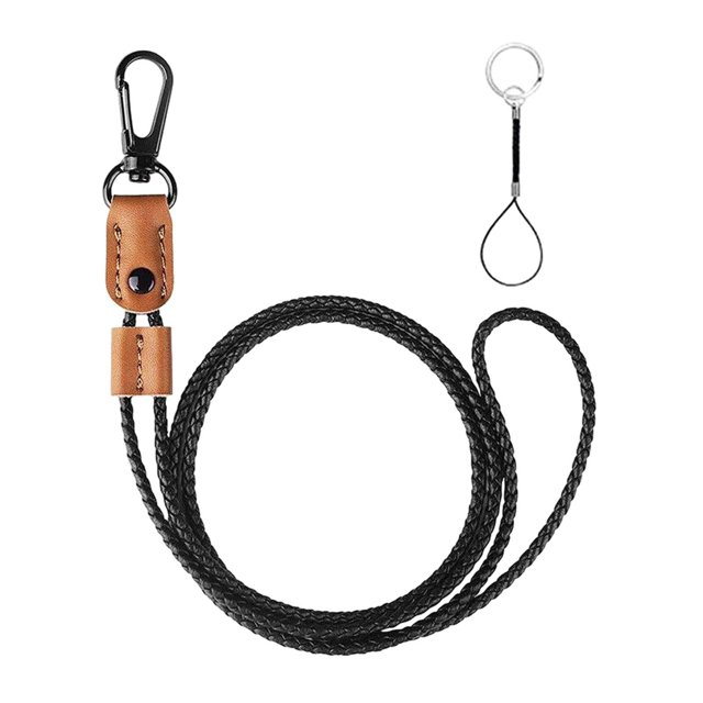 Milaget Card Lanyard Portable Multipurpose Id Hanging Lanyard for Keys ID Badges Wallet Yellow