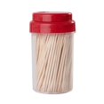 thumbnail image 1 of Cure-dents en Plastique et Bois Multicolores avec Distributeur, 1 of 1