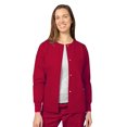 thumbnail image 4 of Adar Universal Women's Scrub Set - Warm-Up Scrub Jacket and Elastic Pull-On Pants, 4 of 6