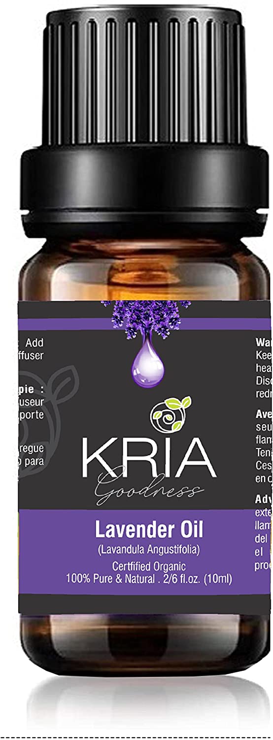 KRIAA Goodness Lavender Essential Oil 10ml with Dropper