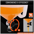 thumbnail image 2 of 15Pcs Car Accessories Fit Universal Vehicles Pour Oil Tool Spill Proof Coolant Filling Kit Plastic Filling Funnel Spout, 2 of 6