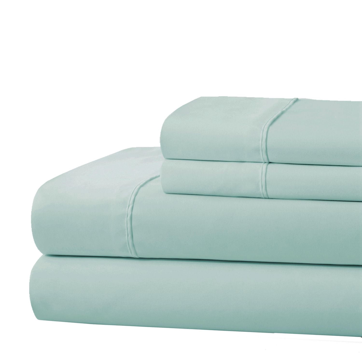 Literie Marina Decoration, 600 fils/cm², ultra douce, à poches profondes, en coton percale fibres longues, toutes saisons