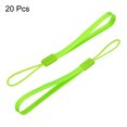 thumbnail image 3 of Unique Bargains 15cm Portable Item Nylon Cord Lanyards Hand Wrist Strap String Green 20 Pack, 3 of 6