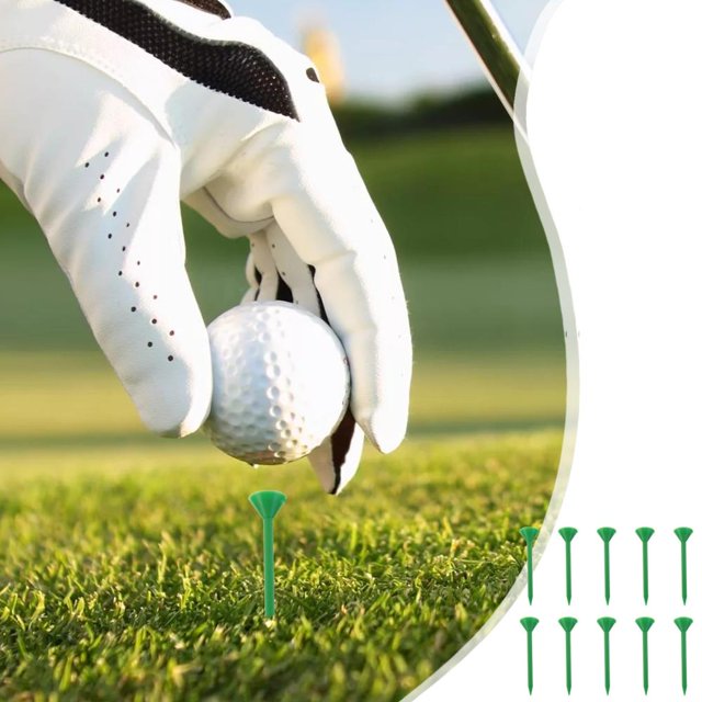 Feltree 10PCS Golfs Glass Type Non Limiting Nails Plastic Holders Low Resistance Accessories Non Limiting