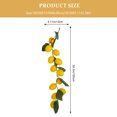 thumbnail image 2 of 2Pcs Artificial Lemon Garland Summer Hanging Lemon Garland Front Door Fruit Garland, 2 of 8