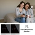 thumbnail image 3 of 2-Way Wi-Fi Smart Switch Light Switch Voice Control, Remote Control, Touch Control Compatible with Alexa Google Home Schedule, Timer, Countdown Needs Neutral Wire No Hub Required 95-250V, 3 of 8