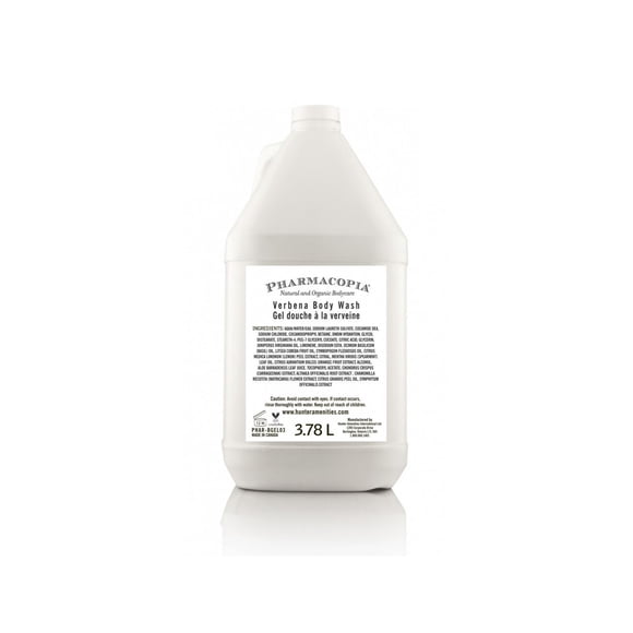 Body Wash Verbena PHARMACOPIA Gallon/ 3.78L 1/ Pack