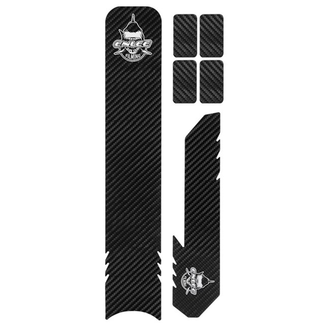 Bgsha Autocollant de Cadre de Vélo de Montagne de Protection de Texture de Fibre