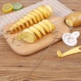 thumbnail image 1 of Râpe à Pommes de Terre Rotative Manuelle, Trancheuse de Pommes de Terre en Spirale DIY Râpe à Pommes de Terre Torsadée Design Exquis, 1 of 6