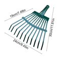 thumbnail image 3 of Dvkptbk Artificial Grass Rake Artificial Rake Rake for Leaves and Grass Rakes for Lawns Heavy Duty, 3 of 6