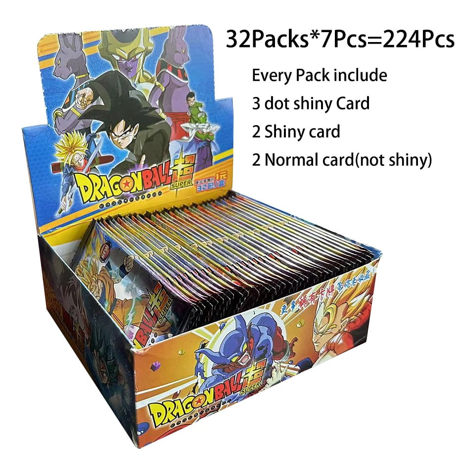 Dragon Ball Cards Shiny Son Goku Super Saiyan Series Signature