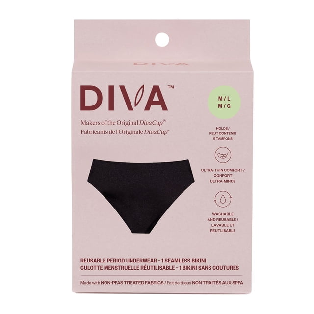 DIVA ™ Reusable Period Underwear M-L