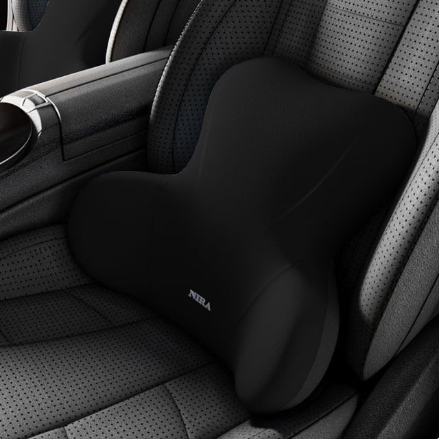 Tunhigl Automotive Headrest Lumbar Foam Lumbar Support Lumbar Cushion Neck Universal Backrest Car Support Driving Cushion