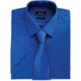 thumbnail image 2 of Premier Chemise de Travail Formelle en Popeline Unie à Manches Courtes pour Hommes, 2 of 3