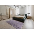 thumbnail image 4 of Ahgly Company Indoor Round Mid-Century Modern Purple Purple Oriental Area Rugs, 3' Round, 4 of 6