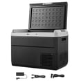 thumbnail image 1 of KFFKFF 12 Volt Car Refrigerator, 52.8QT/50L Car Fridge, Portable Electric Cooler with -4℉~68℉ Adjustable Temperature, 12/24V DC and 100- 240V AC Compressor Freezer for Outdoor, Camping, Travel, RV, 1 of 9