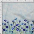 thumbnail image 1 of oneOone Cotton Cambric Fabric Leaves & Flower Panel Printed Craft Fabric BTY 56 Inch Wide, 1 of 3