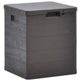 thumbnail image 1 of vidaXL Garden Storage Box 90 L Brown, 1 of 5
