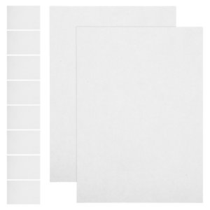 IDEANATEGRATE 500Pcs Livre blanc double face pour l'impression Utilisation polyvalente dans la maison et le bureau