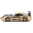 thumbnail image 3 of Toyota Supra « Top Secret » GT300 RD (Drive Drive) Or Métallique avec Capot en Carbone Voiture Miniature Moulée sous Pression 1/64 par Pop Race, 3 of 6
