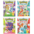 thumbnail image 1 of Pokémon Sticker Mosaics for Fun and Relaxation, 40 Full Color Posters with Tear-Out Pages of Legendary, Paint by Sticker for Kids and Adults (Set of 4 Books), 1 of 11