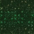 thumbnail image 1 of Ahgly Tapis d'Intérieur Lavable en Machine Carré Vert Émeraude Profond, 8 Pieds Carré, 1 of 7