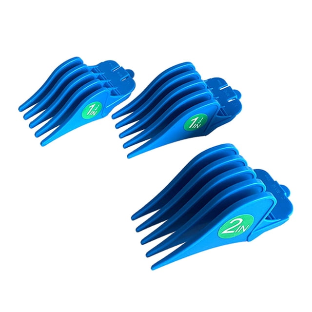 3PCS / SET PROFESSIONAL HAIR LIMIT BODY LIMIT 32MM 38MM 38MM 51mm Cutting Cutter , Solid & Du - Blue