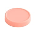 thumbnail image 1 of Kitchen Storage Bags 1Pc Wide Mouth Plastic Mason Jar Lids Unlined White Ribbed Lids 86Mm,Pink Kitchen Closure Bags & lids & Boxes, 1 of 7
