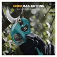 thumbnail image 4 of 30mm Brushless Cordless Electric Rechargeable Scissors Pruning Shears Tree Garden Tool Branches Pruning Tool For Battery ,Easy to Use, 4 of 7