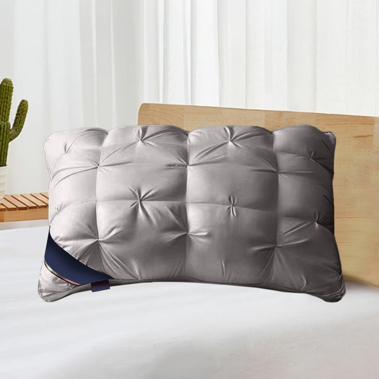 Nilvkv Hotel Pillow Ultra Soft Pillow Core Protects The Cervical Vertebrae Household Pillow Core Velvet Twisted Pillow 18.89X 29.13In